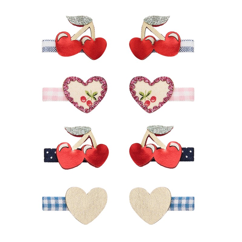 MIMI＆LULA Red cherries mini clips